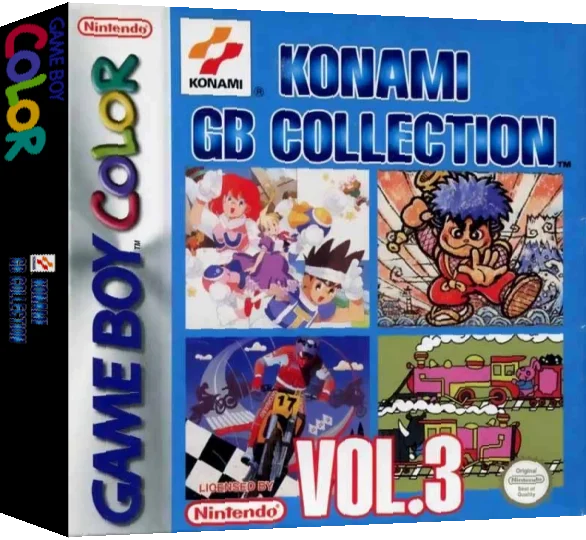 Konami GB Collection Vol.3 — box-3D (EU)