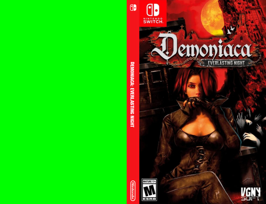 Demoniaca - Everlasting Night — box-texture (US)