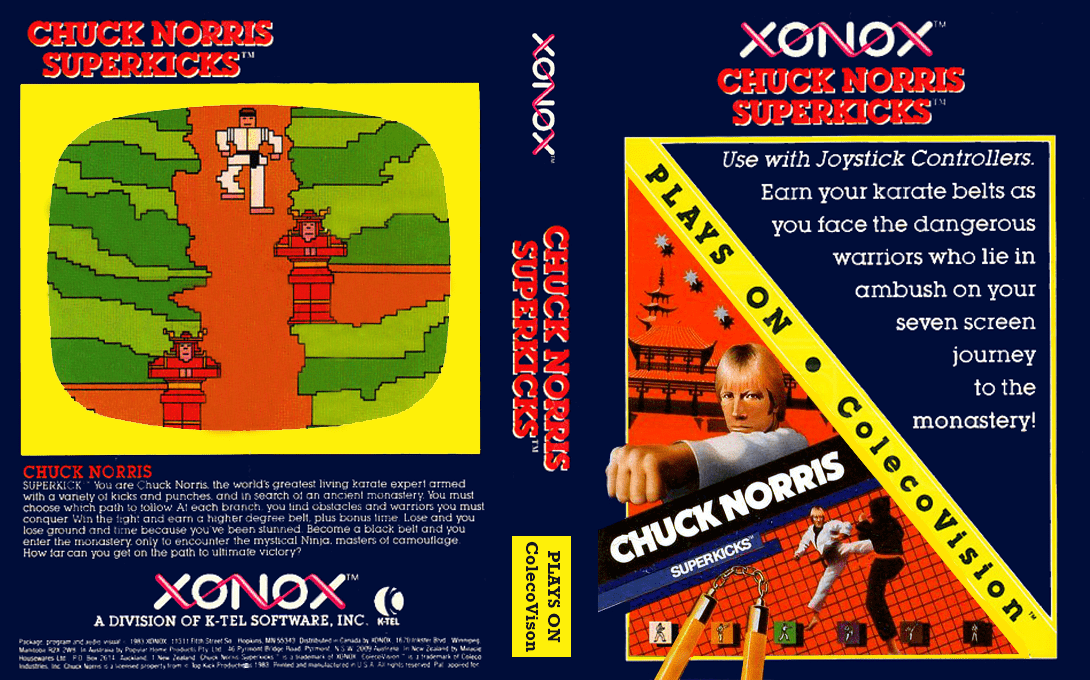 Chuck Norris Superkicks — box-texture (US)