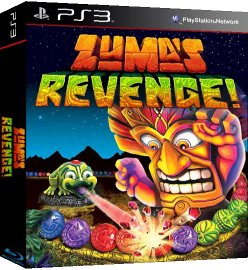 Zuma's Revenge — box-3D (WOR)