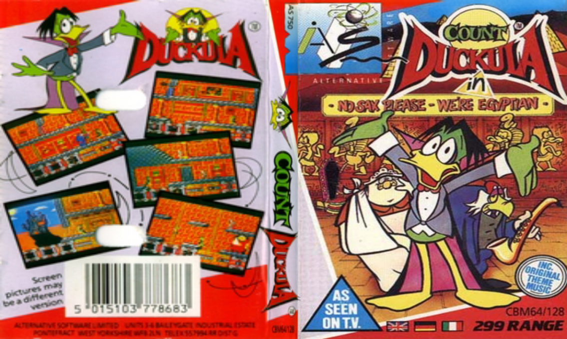 Count Duckula - No Sax Please, We're Egyptian — box-texture (EU)