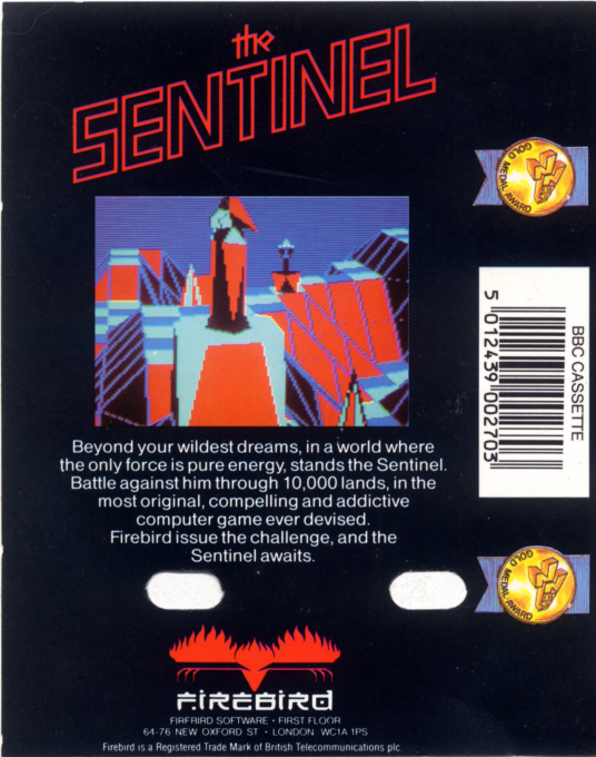 Sentinel, The — box-2D-back (EU)