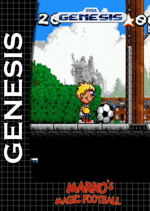 Marko's Magic Football — box-2D (SS)