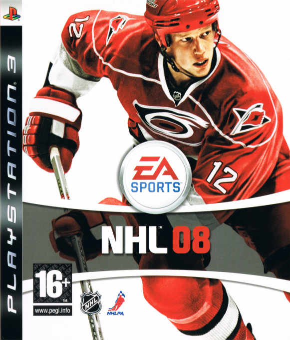NHL 08 box art