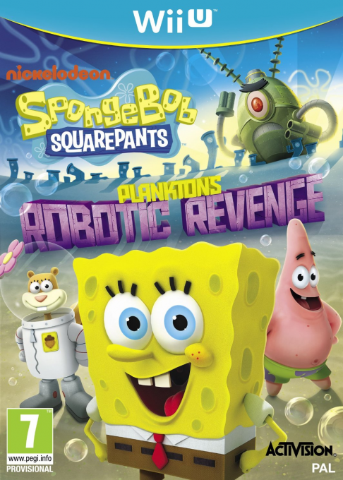 SpongeBob SquarePants - Plankton's Robotic Revenge — box-2D (EU)