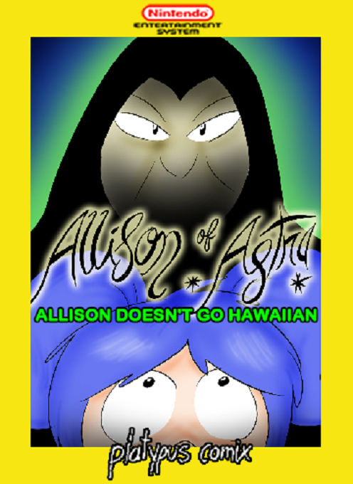 Allison Of Astra - Allison Doesn't Go Hawaiian box art