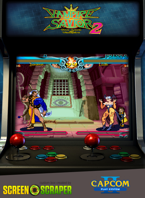 Vampire Savior 2 : The Lord of Vampire — box-2D (SS)