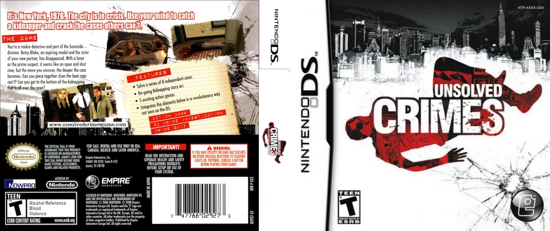 Unsolved Crimes — box-texture (US)