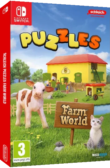Schleich Farm World Puzzles — box-3D (EU)