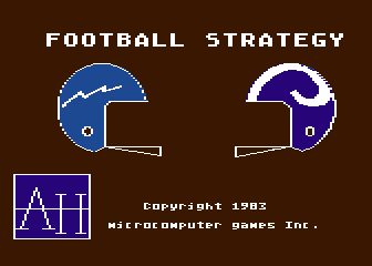 Computer Football Strategy — sstitle (WOR)