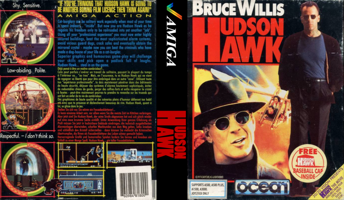 Hudson Hawk — box-texture (EU)