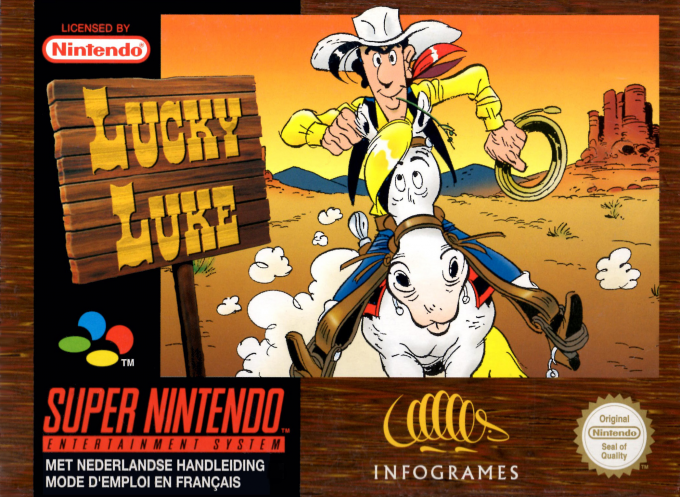 Lucky Luke box art