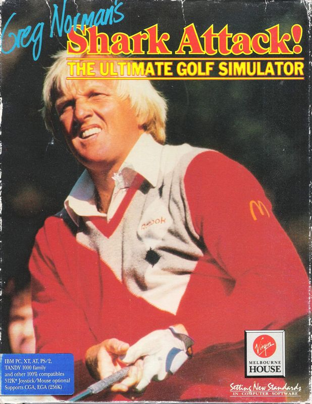 Greg Norman's Shark Attack! The Ultimate Golf Simulator box art