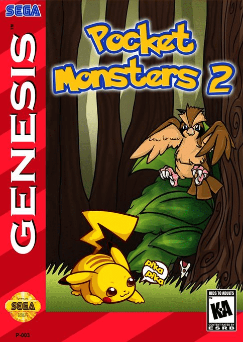 Pikachu II - Pocket Monster II box art