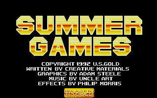 Summer Games — sstitle (WOR)
