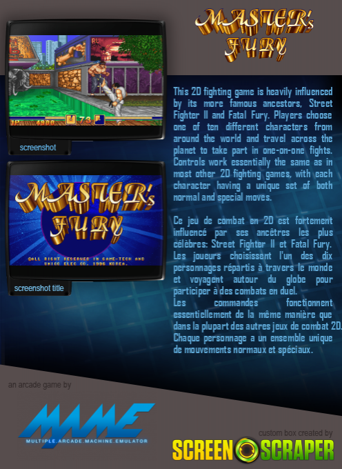 Master's Fury — box-2D-back (SS)