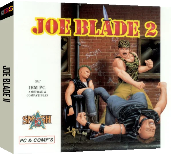 Joe Blade 2 — box-3D (EU)