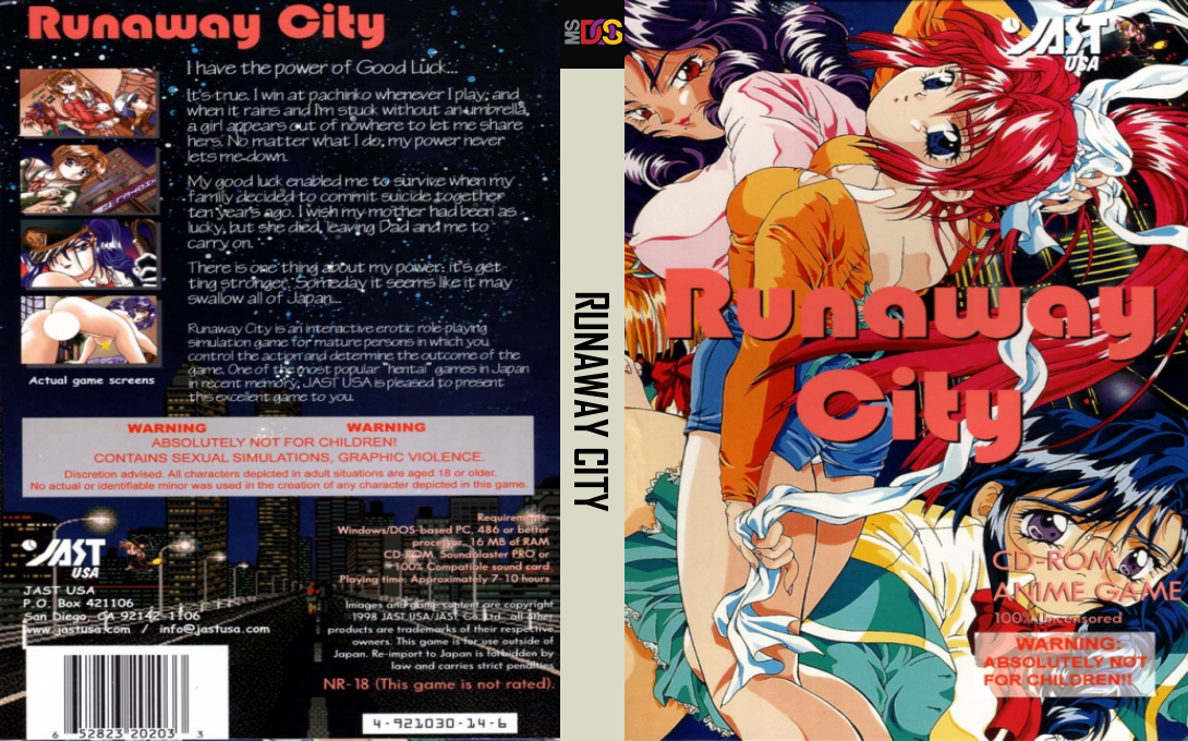 Runaway City — box-texture (US)