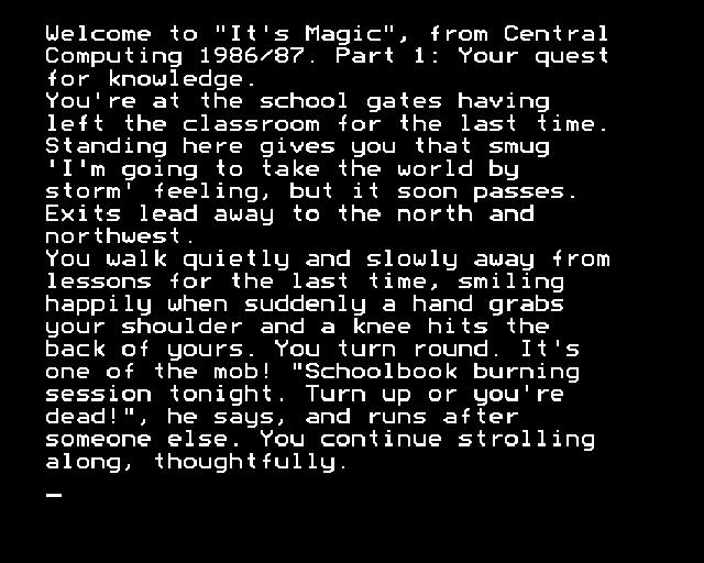 It's Magic — ss (WOR)