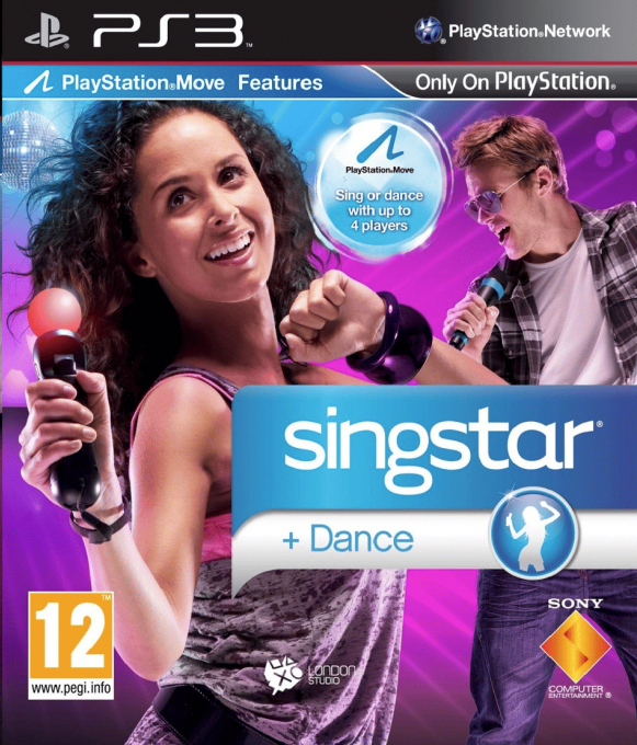 SingStar Dance box art
