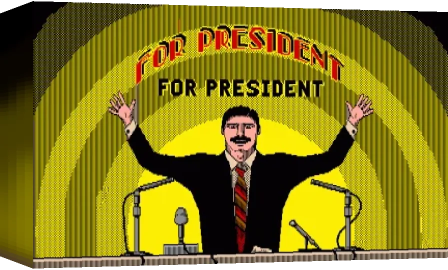 For President — box-3D (WOR)
