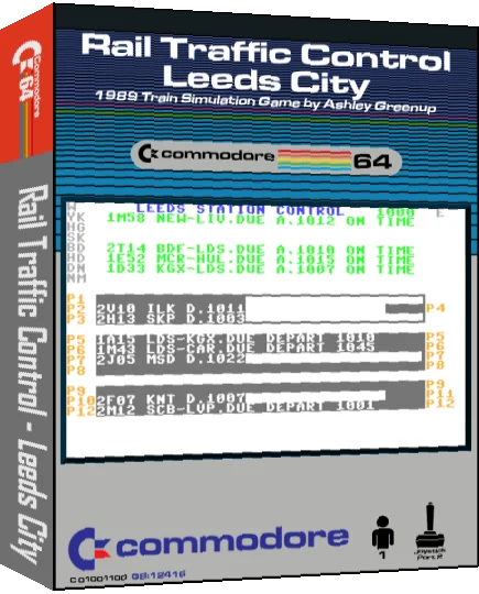 Rail Traffic Control : Leeds City — box-3D (CUS)