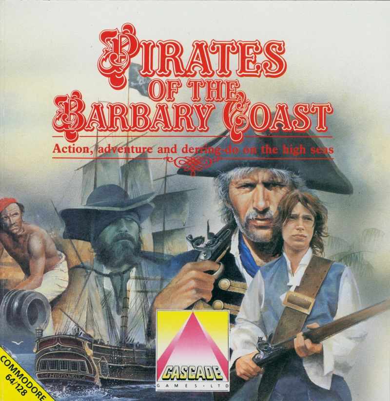 Pirates Of The Barbary Coast box art