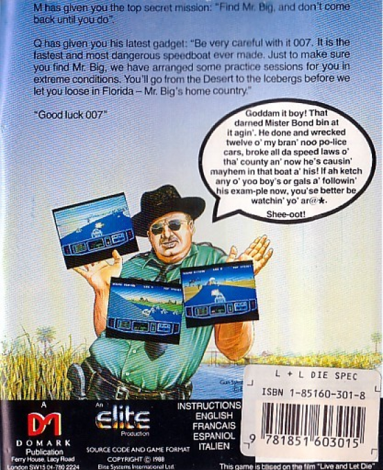Live and Let Die — box-2D-back (EU)