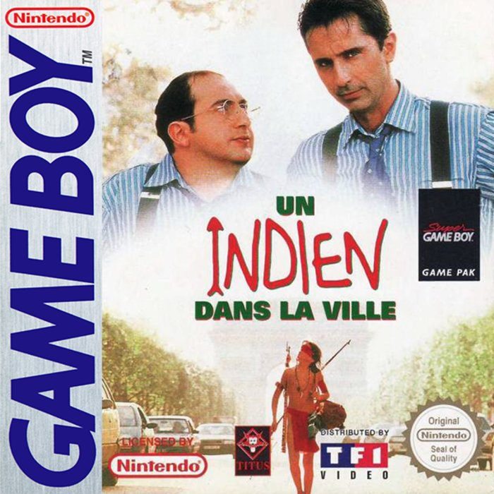 Un Indien Dans La Ville box art