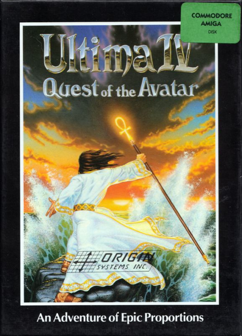 Ultima IV - Quest of the Avatar — box-2D (EU)