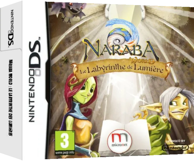 Naraba's World - Labyrinth of Light — box-3D (FR)