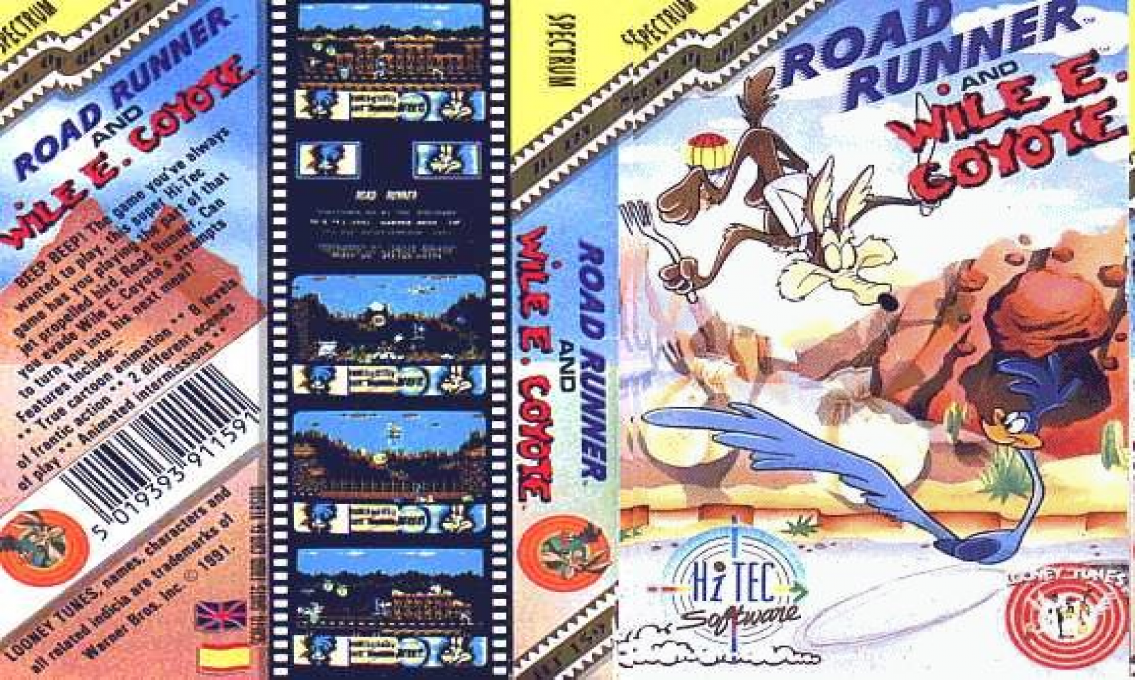 Road Runner And Wile E. Coyote — box-texture (EU)