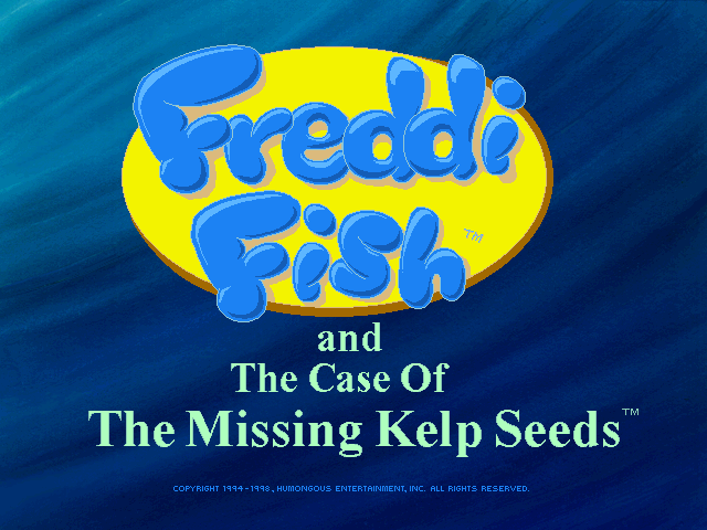 Freddi Fish and the Case of the Missing Kelp Seeds — sstitle (WOR)