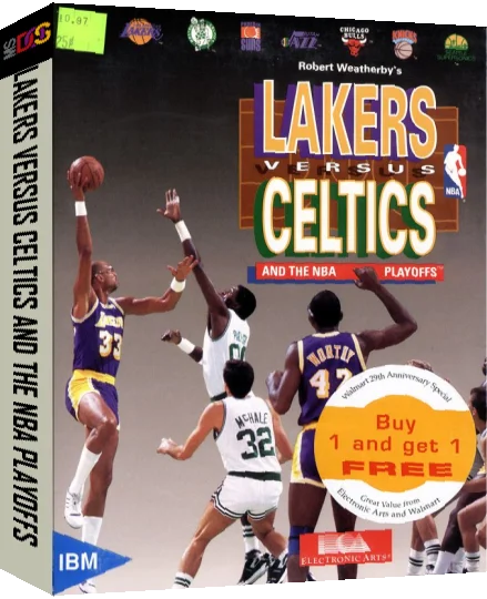 Lakers Versus Celtics And The Nba Playoffs — box-3D (US)