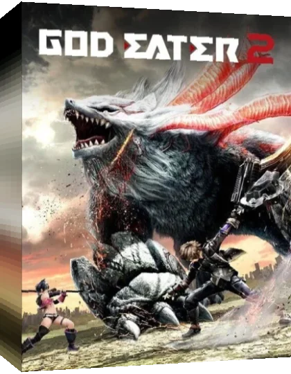 God Eater 2 - Short Blade - Gettou Blutehowl — box-3D (JP)