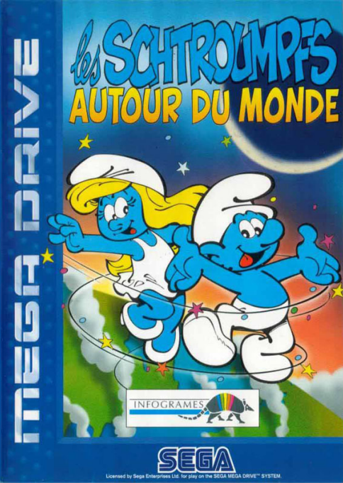 Schtroumpfs Autour Du Monde Les — box-2D (FR)