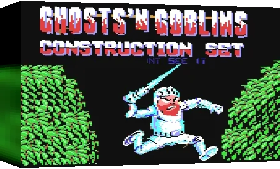 Ghosts'n Goblins Construction Set — box-3D (WOR)