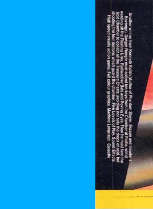 Danger Ranger — box-2D-back (WOR)