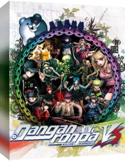 Danganronpa V3 - Killing Harmony - Danganronpa V3 - Killing Harmony - Us Text Pack — box-3D (WOR)