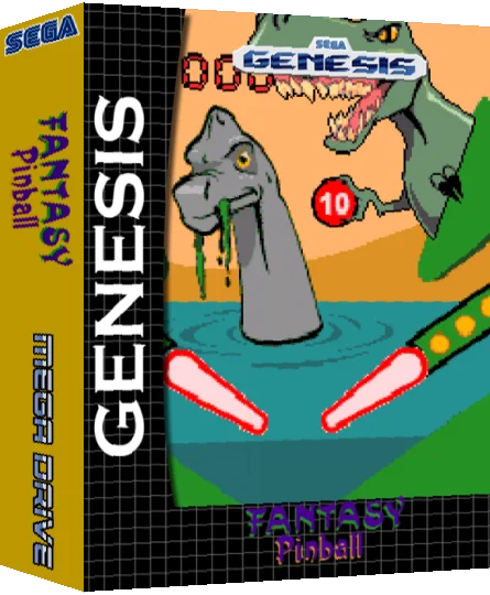 Fantasy Pinball — box-3D (SS)