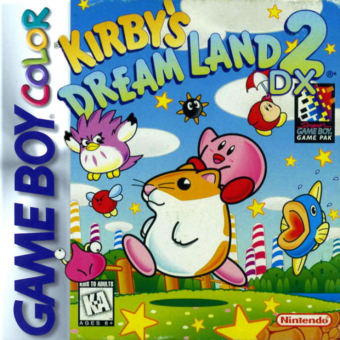 Kirby's Dream Land 2 DX box art