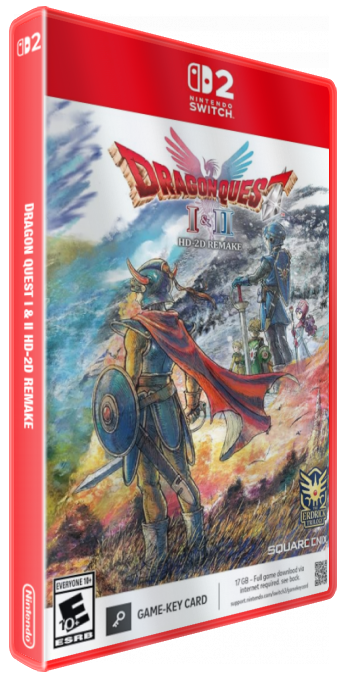 Dragon Quest I & II HD-2D Remake — box-3D (US)