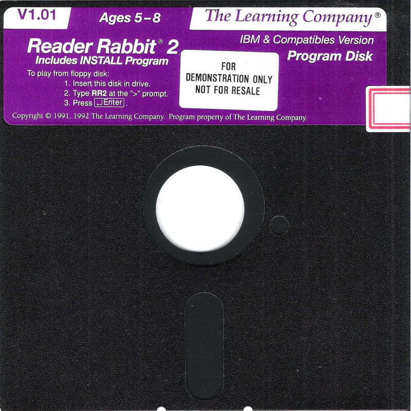 Reader Rabbit 2 — support-2D (WOR)