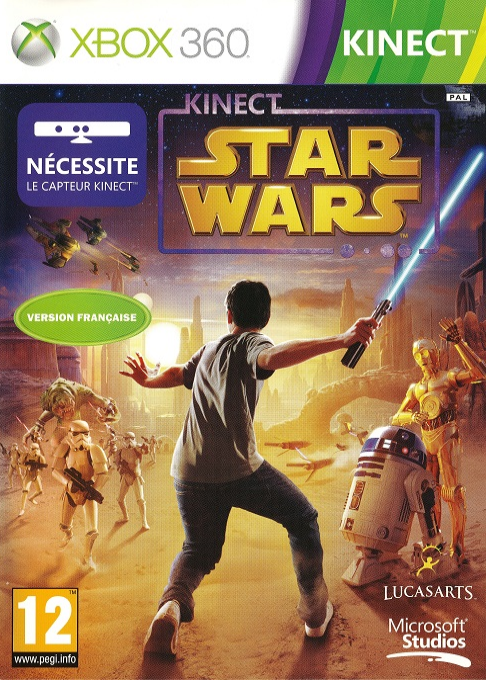 Kinect Star Wars box art