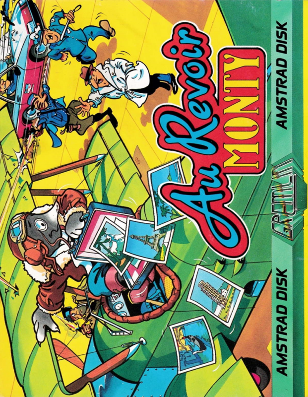 Auf Wiedersehen Monty — box-2D (FR)