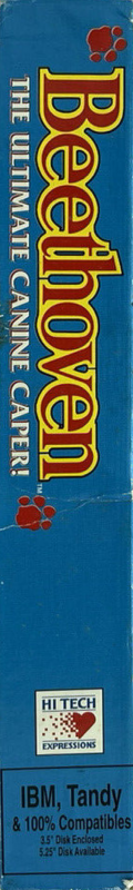 Beethoven - The Ultimate Canine Caper! — box-2D-side (US)