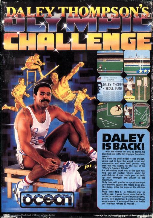 Daley Thompson's Olympic Challenge — box-2D-back (EU)