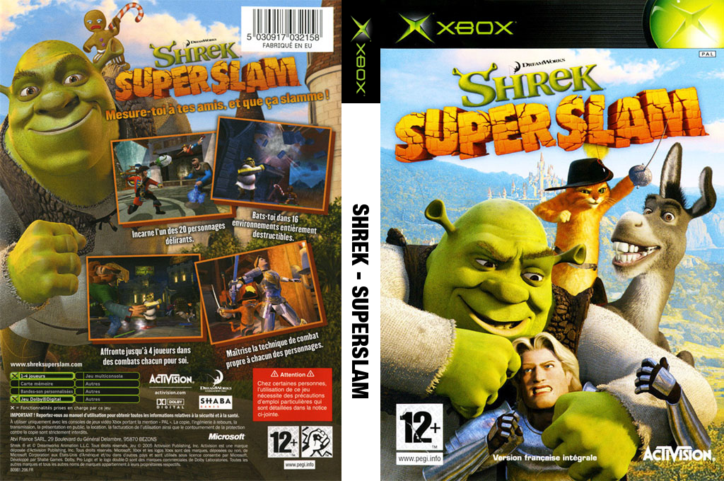 Shrek SuperSlam — box-texture (FR)