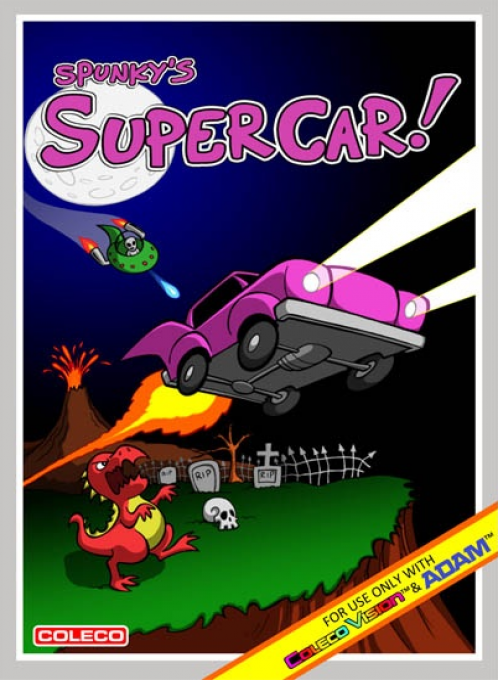 Spunky's Super Car! box art