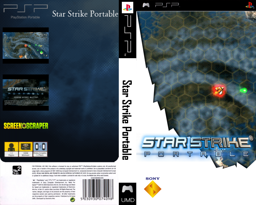 Star Strike Portable — box-texture (SS)